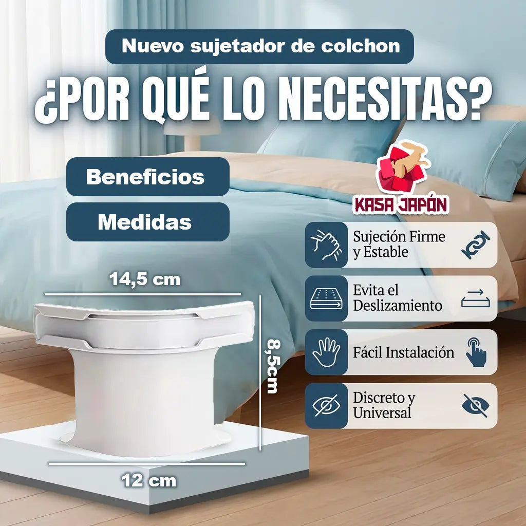 🛏️Sujetador Ajustable para Sábanas Orden 🏡Comodidad Descanso 😴Perfecto🔒 Imagen secundaria del producto