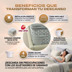 📐 Sujetador de Colchón 🛏️ Sábanas Firmes, Cama Siempre Impecable