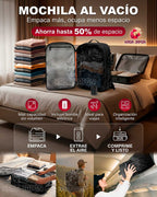 Mochila al Vacío🎒 Más Espacio✨ y Comodidad en Cada Viaje🌍