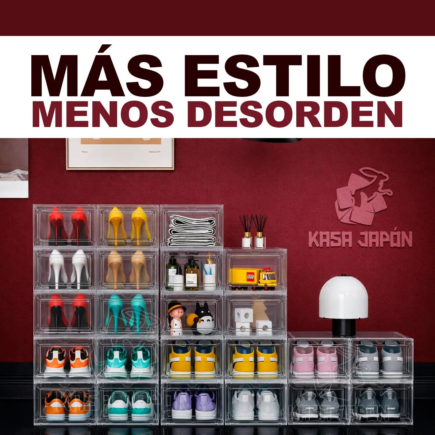 Organizador Acrilico INDIVIDUAL📦 Resistente💪Transparente