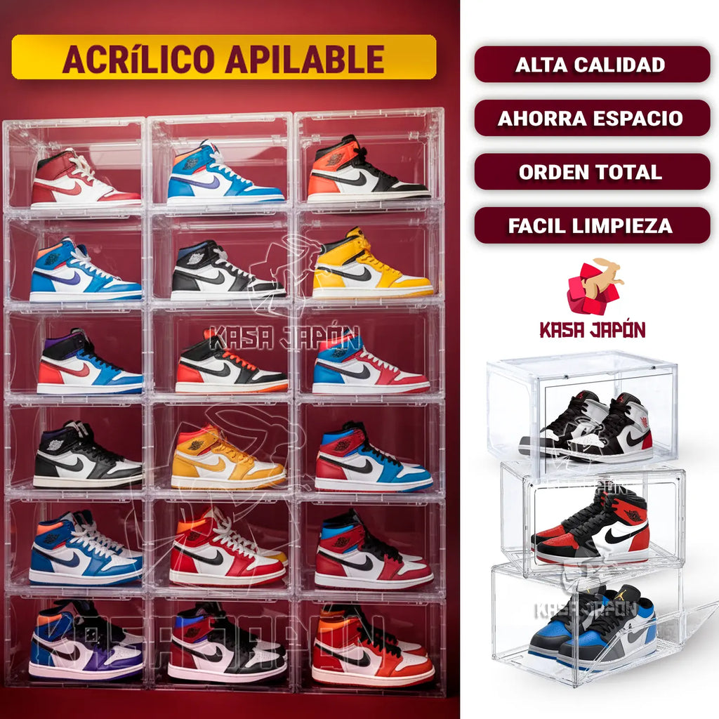 Organizador Acrilico INDIVIDUAL📦 Resistente💪Transparente