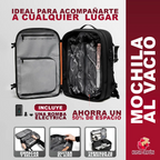 Mochila al Vacío🎒 Más Espacio✨ y Comodidad en Cada Viaje🌍