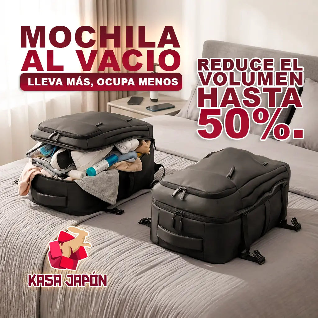 Mochila al Vacío🎒 Más Espacio✨ y Comodidad en Cada Viaje🌍 Imagen principal del producto